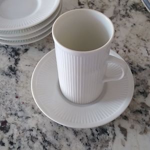 Vintage ceramic cappuccino cups